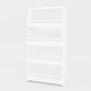 Kids Bookcase Wall-mounted Bookshelf Display Storage Rack With 4 Tier Shelves