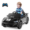 Kids Soft Start Electric Vehicle 12V Battery Powered car w/Remote Control-Black