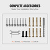 Wrought Iron Handrail Outdoor Handrail Fit 1 to 3 Steps Stairs Handrail