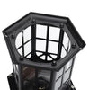 Vintage Wall Light Indoor Outdoor Traditional Metal Glass Shades Lantern Lamp