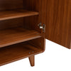 Wooden 5Tier Shoe Cabinet with 2Drawers Home Organizer for Entryway Tidy Storage