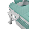 Folding Portable Bathtub Bath Tub Adult Child Warm Spa Sauna Soaking Barrel&Lid
