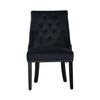 Velvet Dining Chair with Door Knocker Ring Windsor Dressing Room Chair 1/2/4/6