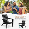 Outdoor Wooden Armchair Backyard Lounge Adirondack Chair Patio Chair