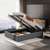 4FT6 OTTOMAN STORAGE BED FRAME WITH USB PORT & LED LIGHT & BLUETOOTH SPEAKER