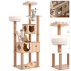 Cat Tree Activity Centre Large Multilevel Scratching Post Kitten Climbing Tower