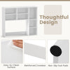 Countertop Storage Organizer Display Rack-White