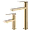 Solid Brass Bathroom Basin Mixer Taps Sink Faucet Single Lever Deck Mounted tap