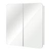 Mondeer Bathroom Cabinet Cupboard Mirrored Double Full Door Wall Mounted 68Lx60H