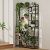 Large Tall Plant Stand Indoor Hanging Metal Display Rack Ladder Flower Pot Shelf