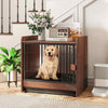 Industrial Doge Kennel Indoor Pet House End Table Small Medium Sized Dog