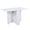 Foldingt Mobile Drop Leaf Table Kitchen Table Extendable Dining Table On Wheels