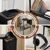 Record Player , Turntable Stand Vinyl Albums Storage Organizer Table with Wheels
