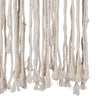 Macrame Beaded Curtain Door Curtains Boho Wedding Backdrop Decor Beige 90x180cm