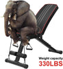 Foldable Weight Bench Adjustable Strength Training Full Body Workout Incline Gym