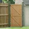 Wooden Garden Gate Pedestrian Wooden Gate Timber Entrance Pathway Cottage Gate