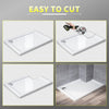 Slimline Rectangle/Square Shower Tray Stone Resin For Enclosure With FREE Waste