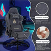 Gaming Chair, Computer Chair with Footrest, Headrest and Lumbar Support