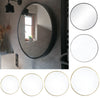 Modern Mirror Wall Mount Bathroom Bedroom Hallway Vanity Mirror Multi Size Shape
