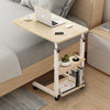 Over Bed Desk Hospital Medical Table On Wheels PC Laptop Mobility Aid Table