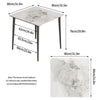 Heavy Duty Marble Slate Kitchen Dining Table Indoor Outdoor CounterPub Bar Table