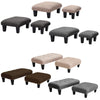 Buttoned Pouffe Foot Stool Footstool Ottoman Bench Seat Chair 3 Size Kids Chairs