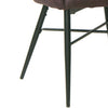 Set of 2 Faux Leather/Suede Dining Chairs Metal Legs Reception Restaurant Chair