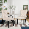 1/2/4/6 Velvet Dining Chairs Accent Seat Windsor Kitchen Dressing Room Bedroom