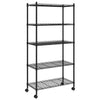 Storage Shelf with 5 Shelves Kitchen Shelf Standing Shelf Household Shelf R0P5