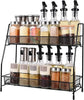 2 Tier Spice Racks Organiser Free Standing,Spice Racks Organiser,Kitchen Shelves