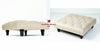 Square Coffee Table Chesterfield Upholstered Footstool Pouffe Foot Stool Seat