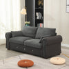 Luxury 2, 3 Seater Linen Fabric Couch Sofa Corner Chaise Living Room Furniture