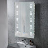 Illuminated LED Bathroom Mirror Cabinet Demister/Sensor/Clock/Shaver Socket