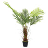 115cm Large Artificial Palm Tree Fake Potted Plant Home Office In/Outdoor Decor