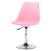 Breakfast Bar Stools Faux Leather Swivel Gas Lift Kitchen Pub Chairs Chrome Base
