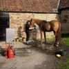 Portable Horse Shower 18L Instant Gas Hot Water Heater Camp LPG Boiler & Trolley