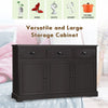 Wooden Storage Cupboard Cabinet Kitchen Buffet Sideboard