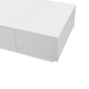 Coffee Table with Hidden Compartment and Storage Drawers for Living Room White