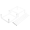 Tall Square Metal Geometric Stand Flower Vase Holder Party Wedding Centerpieces