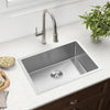 Undermount / Inset Kitchen Sink Stainless Steel Single Bowl with Drainer Waste