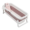 Folding Bathtub Portable Bath Tub Adult Spa Sauna Soaking Barrel 113/138/153cm