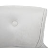 Velvet Padded Low Back Vanity Chair Dressing Table Makeup Stool Dining Chair