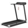 Foldable Electric Treadmill with APP Control & LED Display-Silver