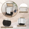 Costway Laundry Hamper 110L Large Capacity Handwoven Rattan Laundry Basket