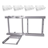 Cabinet Pull Out Kitchen Unit Blind Magic Corner Base Shelves Storage Basket