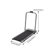 1-6km/h Walking Pad with Incline and Handle Bar with Remote Control for Home