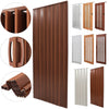 PVC Wood Effect Folding Door Internal Doors Accordion Concertina Sliding Door