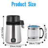 750W 4L Distiller 304 Stainless Steel Water Distiller Machine Distilled Purifier