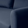 Dahlia Navy Blue 2-Seater Pull Out Sofa Bed - Convertible Sleeper Sofa