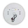 Round LED Bathroom Mirror With Demister Heated Bluetooth Touch Sensor 600×600mm